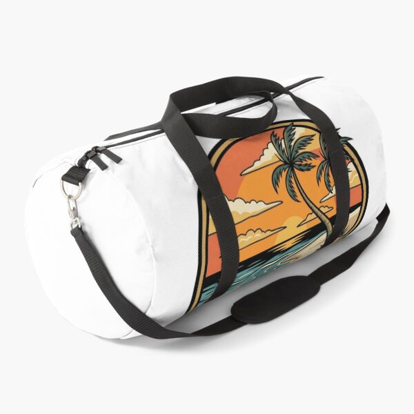 Item preview, Retro Florida Sunshine State Beach Sunset Travel Badge designed and sold by Paper Drip.