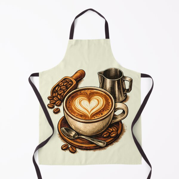 Item preview, Close-up of a drawing of a heart in a coffee with milk. designed and sold by Daily Quirk.