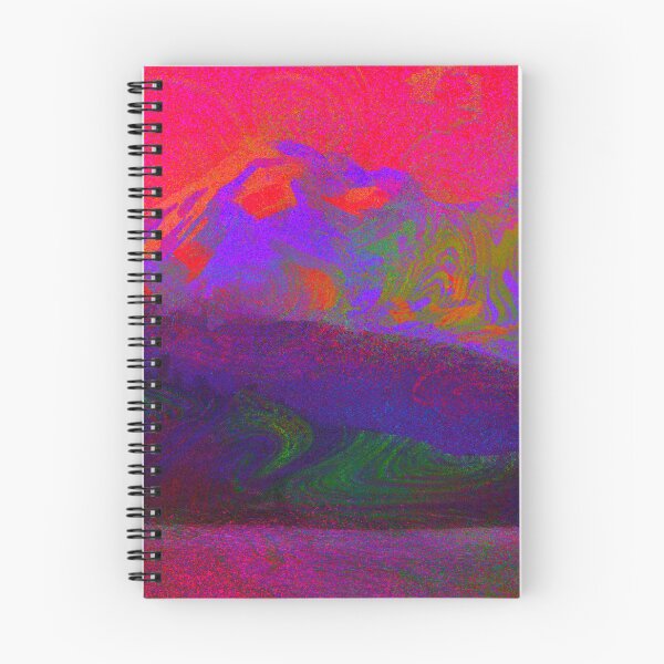 Item preview, Psychedelic Mount Rainier designed and sold by noodaliesaloon.