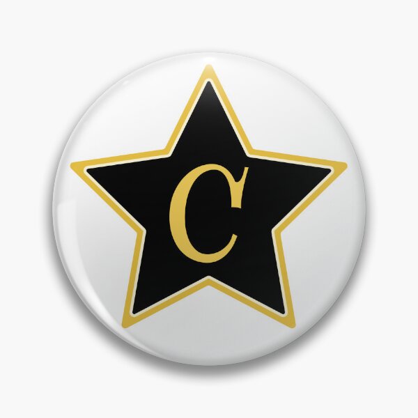 Item preview, Star Monogram C Gold Black designed and sold by Jeallan Designs.
