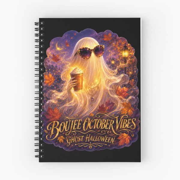 Item preview, Boujee October Vibes Ghost Halloween Mystical Ornate Sunglasses Art Gift for Halloween Lovers designed and sold by Nightarel.