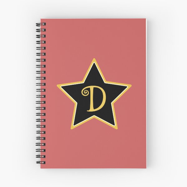 Item preview, Star Monogram D Gold Black designed and sold by Jeallan Designs.