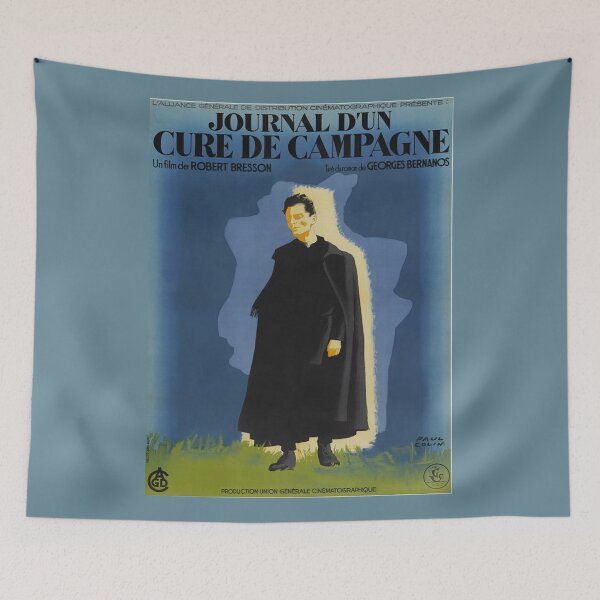 Item preview, Diary of a Country Priest (1951) – Robert Bresson Vintage French Film Poster designed and sold by Grand Illusions.