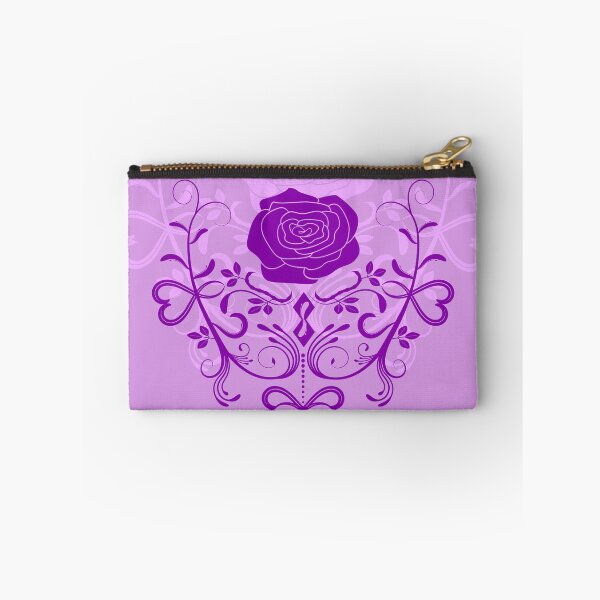 Item preview, Rose ornament, purple, heather, designed and sold by RedPoppyStudio.
