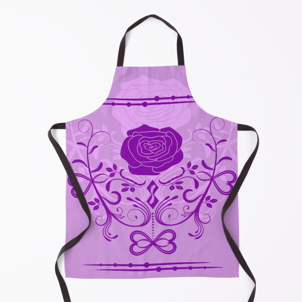 Item preview, Rose ornament, purple, heather, designed and sold by RedPoppyStudio.
