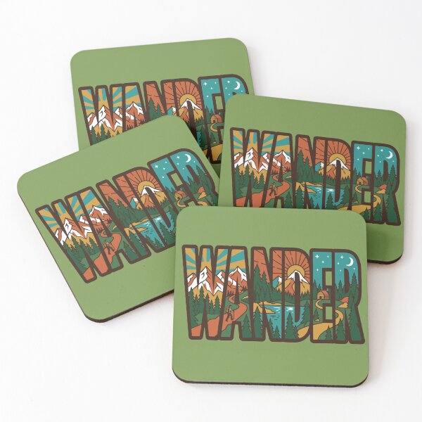 Item preview, Wander Adventure Mountain Wilderness designed and sold by AliveStyle.