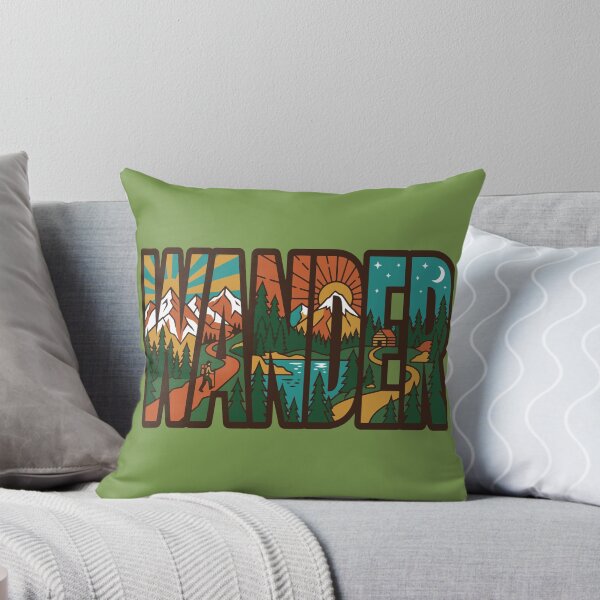 Item preview, Wander Adventure Mountain Wilderness designed and sold by AliveStyle.