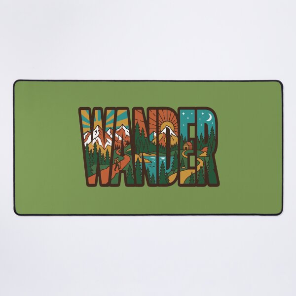 Item preview, Wander Adventure Mountain Wilderness designed and sold by AliveStyle.