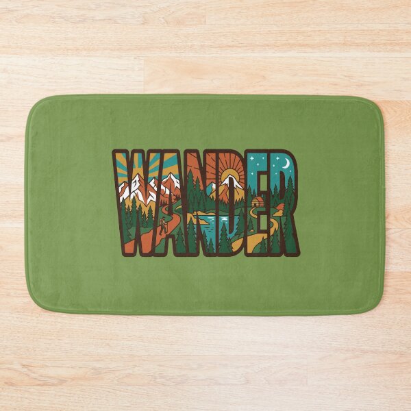Item preview, Wander Adventure Mountain Wilderness designed and sold by AliveStyle.