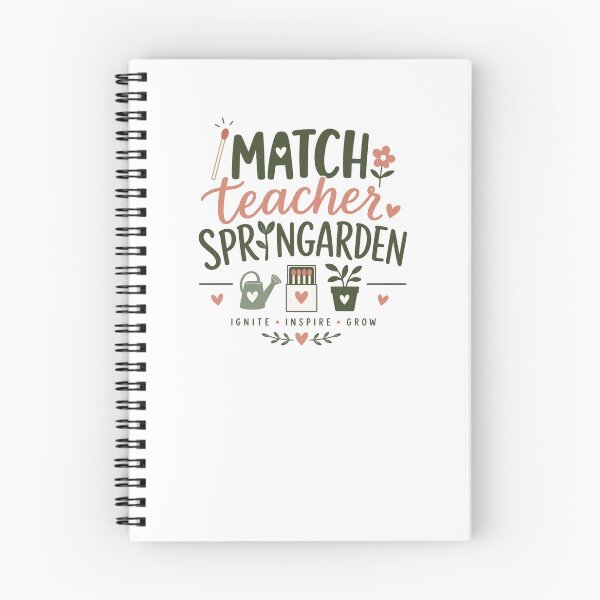 Item preview, I Match Teacher Spring Garden Ignite Inspire Grow Teacher Gift designed and sold by Yellowriversss.