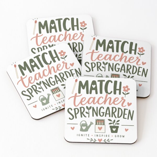 Item preview, I Match Teacher Spring Garden Ignite Inspire Grow Teacher Gift designed and sold by Yellowriversss.