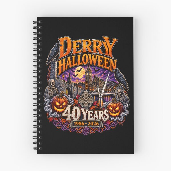 Item preview, Derry Halloween 40 years 1986-2026  designed and sold by CELTIC-DESIGNS.