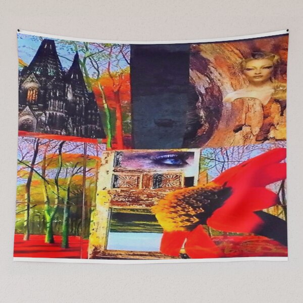 Item preview, Invisible World Surrealist Collage by Monalisasmiles  designed and sold by MonaLisasmiles.