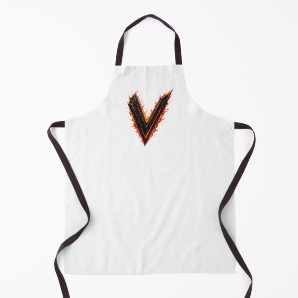 Item preview, InfernoEdge Forge Letter V designed and sold by BlissBlvdShop.