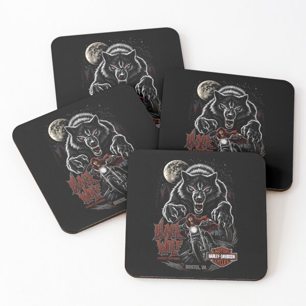 Item preview, Harley-Davidson Black Wolf & Red Riding Hood Graphic Illustration designed and sold by interdesigner.