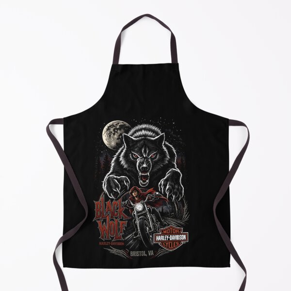 Item preview, Harley-Davidson Black Wolf & Red Riding Hood Graphic Illustration designed and sold by interdesigner.