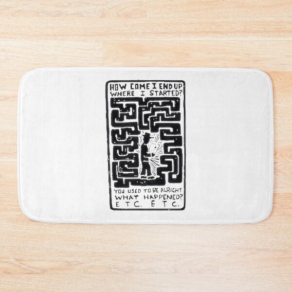 Item preview, Radiohead Illustrated Lyrics - "Step" Inspired Art PERFECT GIFT FOR YOU AND FRIENDS designed and sold by RavenTheReaper.