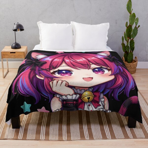 Item preview, Kawaii Pink Neko Girl – Cute Chibi Cat Girl designed and sold by Revyra Design .