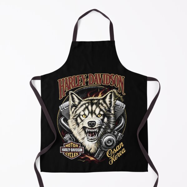 Item preview, Harley-Davidson Osan Korea Snarling Wolf Graphic designed and sold by interdesigner.