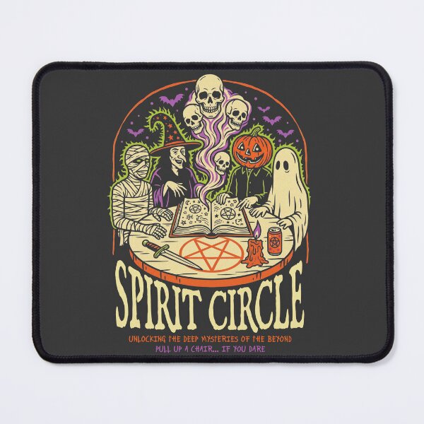 Item preview, Spirit Circle Vintage Halloween Seance For Dark Bg designed and sold by BowbinaStudio.