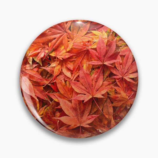 Item preview, Vibrant Autumn Maple Leaves Fall Nature Pattern designed and sold by NikBrin Prevail .