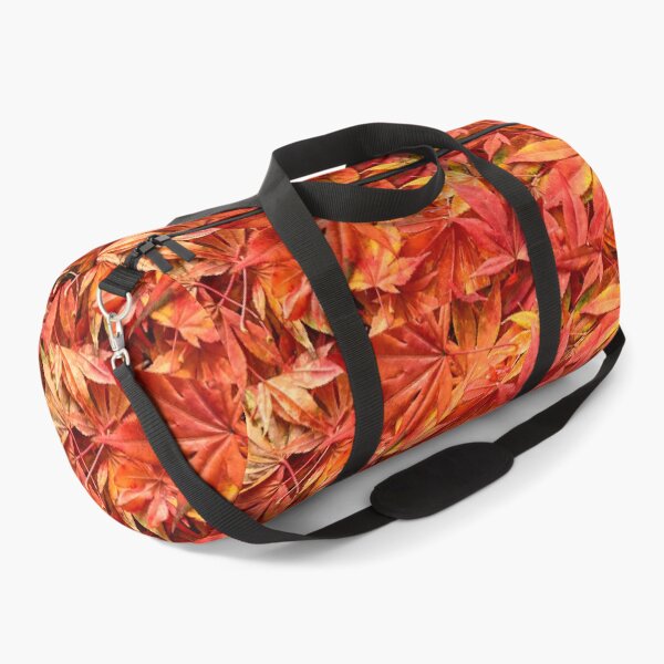 Item preview, Vibrant Autumn Maple Leaves Fall Nature Pattern designed and sold by NikBrin Prevail .