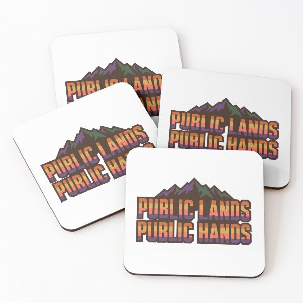 Item preview, Public Lands Public Hands Mountain designed and sold by AliveStyle.