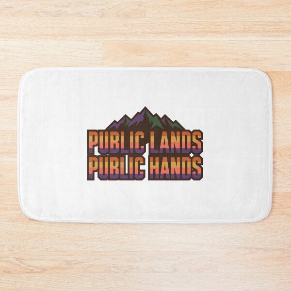 Item preview, Public Lands Public Hands Mountain designed and sold by AliveStyle.
