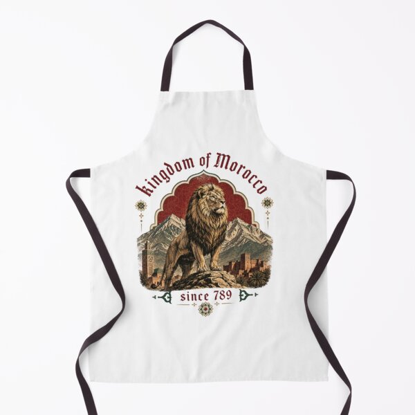 Item preview, Vintage Atlas Lion Kingdom of Morocco Since 789 Moroccan Architecture designed and sold by Bybushralab.