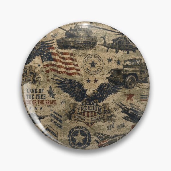 Item preview, Vintage Military Americana designed and sold by Military Insignia Products.