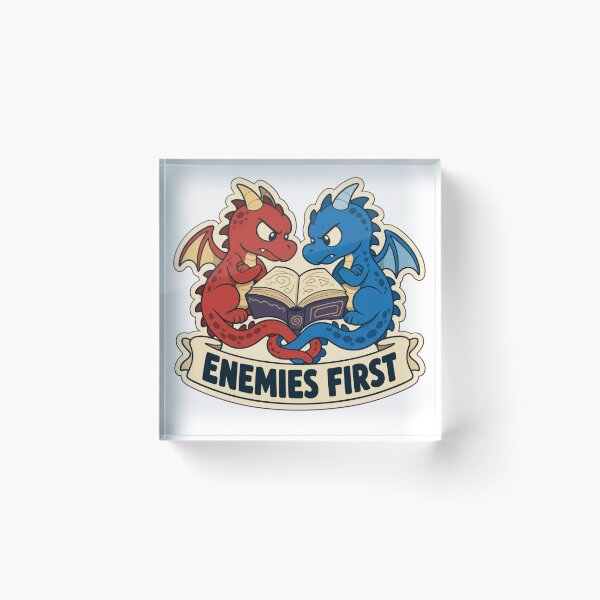 Item preview, Enemies To Lovers Fan | Funny Romantasy Reading Gift Design designed and sold by StickyGuys.