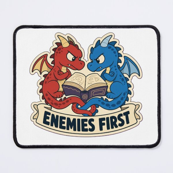Item preview, Enemies To Lovers Fan | Funny Romantasy Reading Gift Design designed and sold by StickyGuys.