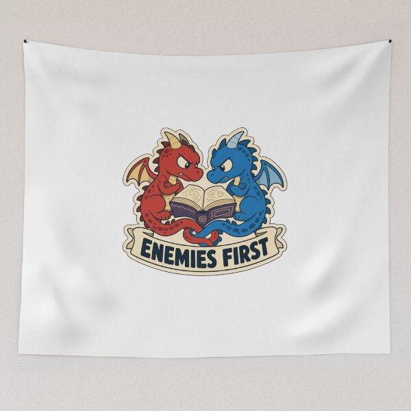 Item preview, Enemies To Lovers Fan | Funny Romantasy Reading Gift Design designed and sold by StickyGuys.