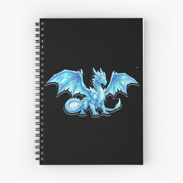 Item preview, Magical Turquoise Crystal Dragon Fantasy Sticker designed and sold by Freestyle Prints.