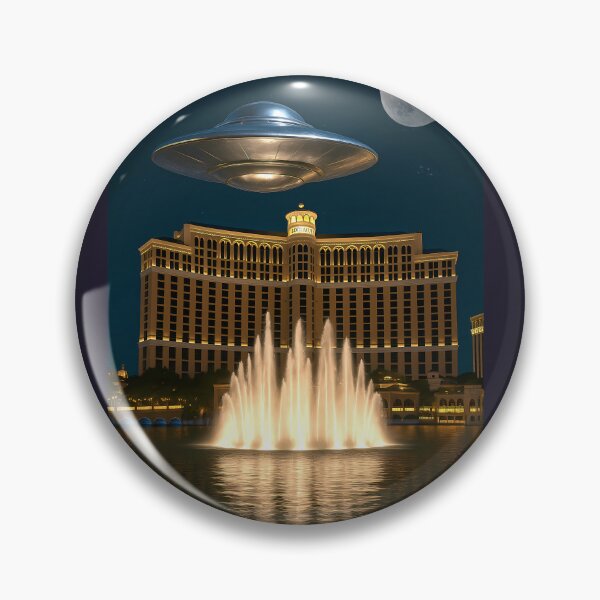 Item preview, UFO over Vegas designed and sold by aliengalaxiesglobal.