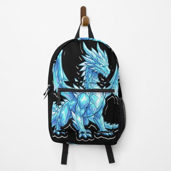 Item preview, Magical Turquoise Crystal Dragon Fantasy Sticker designed and sold by Freestyle Prints.