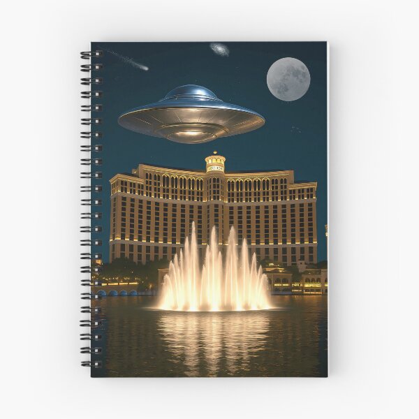 Item preview, UFO over Vegas designed and sold by aliengalaxiesglobal.