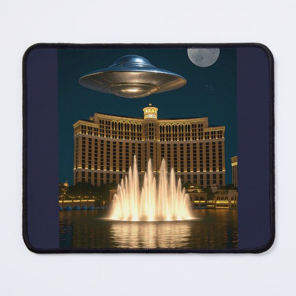 Item preview, UFO over Vegas designed and sold by aliengalaxiesglobal.