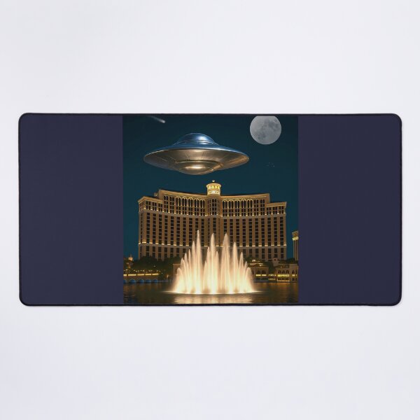 Item preview, UFO over Vegas designed and sold by aliengalaxiesglobal.