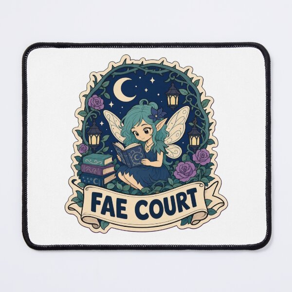 Item preview, Fae Court Bookworm | Funny Romantasy Reading Gift Design designed and sold by StickyGuys.