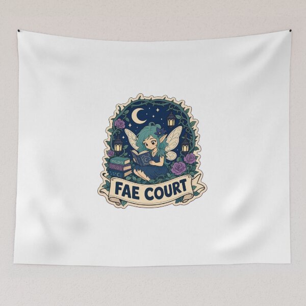 Item preview, Fae Court Bookworm | Funny Romantasy Reading Gift Design designed and sold by StickyGuys.