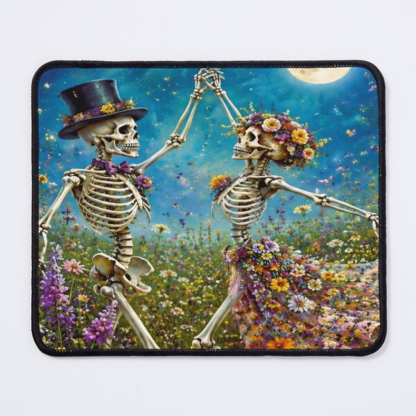 Item preview, Night Dancing Skeletons designed and sold by CyndiEpps.