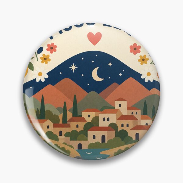Item preview, Pisco Elqui Chile Travel Souvenir Modern Folk Art designed and sold by VisualArtsOasis.
