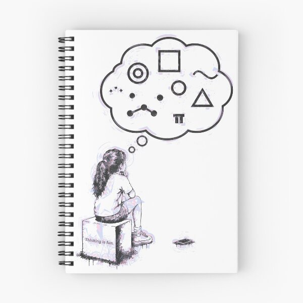 Item preview, Thinking_is_fun designed and sold by AURA-HYSTERICA.
