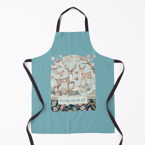 Item preview, Woodland Grace Floral Deer Cherry Blossom Art designed and sold by Sachie's Studio.