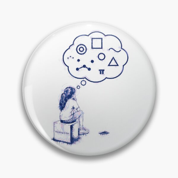 Item preview, Thinking_is_fun designed and sold by AURA-HYSTERICA.
