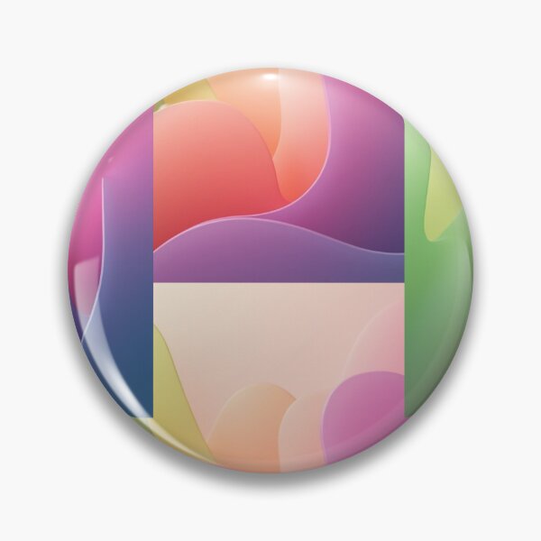 Item preview, Pastel and Vibrant Abstract Wave Gradient Art designed and sold by NikBrin Prevail .