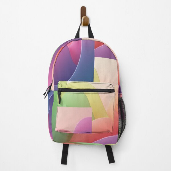 Item preview, Pastel and Vibrant Abstract Wave Gradient Art designed and sold by NikBrin Prevail .