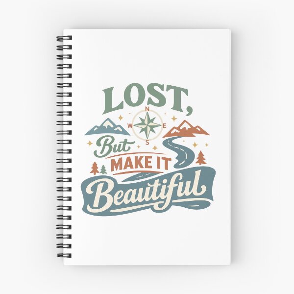 Item preview, Lost But Make It Beautiful Funny Gift for Campers, Hikers & Students designed and sold by stylishdzign.