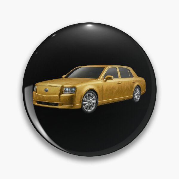 Item preview, Gold Toyota polarized glass car 4x4 designed and sold by C3R0.